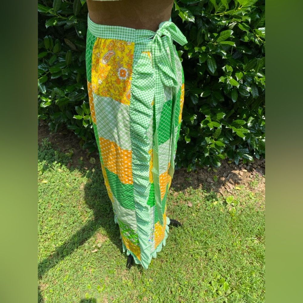 Mountain Artisans Vintage Patchwork Quilt Wrap Ma… - image 7